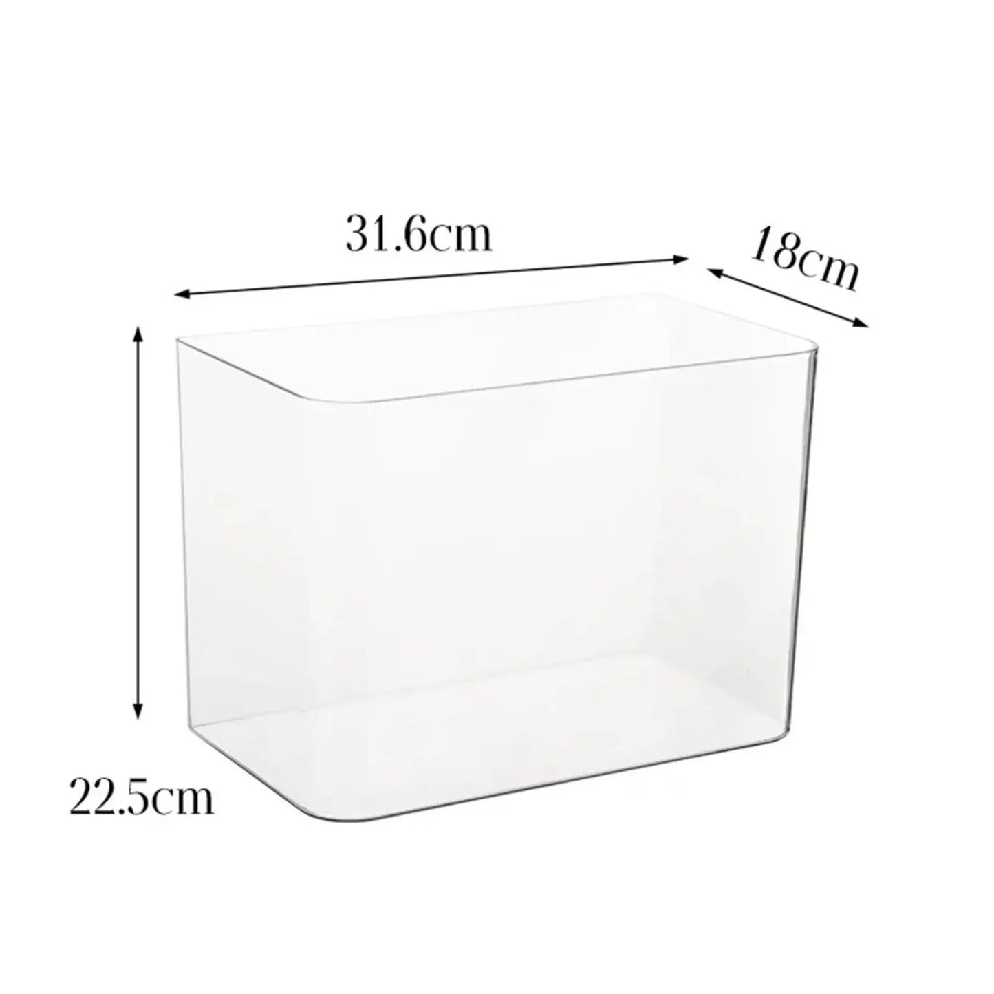 Plastic Reptile Terrarium Tank Reptile Feeding Box Transparent Habitat Cage for Frog Snake Gecko Tortoise Pet Supplies