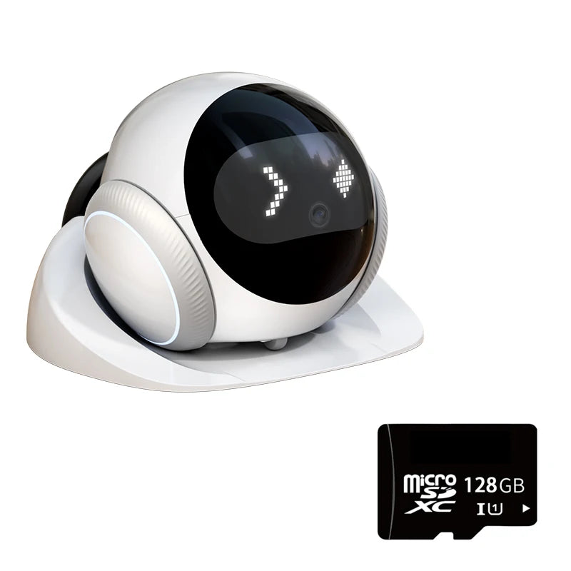 Famue Smart Robot Camera 5G WiFi HD 2K Camera Pet Tracking Laser Indicator TUYA Pet Camera Auto Charging Auto Obstacle Avoidance