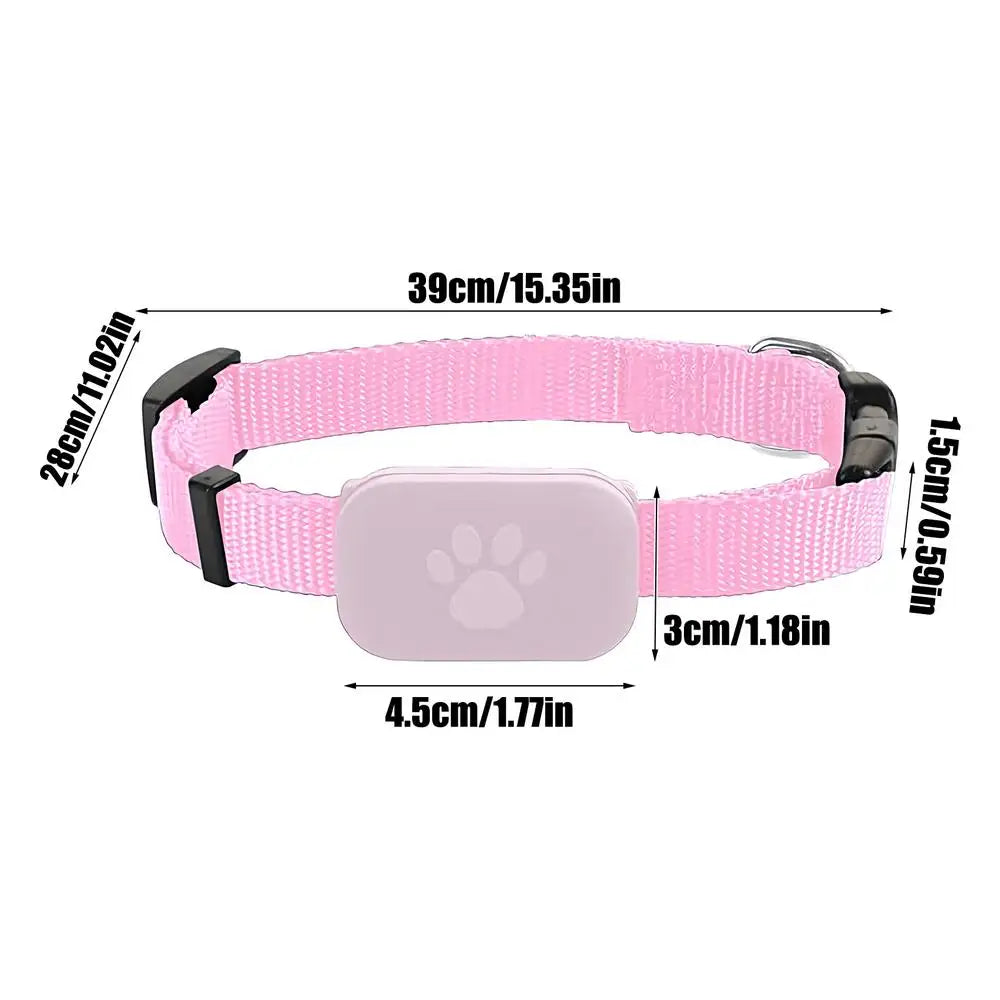 Cat Trackers GPS Cat Tracker Collar Pet Kitten GPS Collar Multifunctional Pet Smart GPS Trackers Pets Accessories IOS Compatible