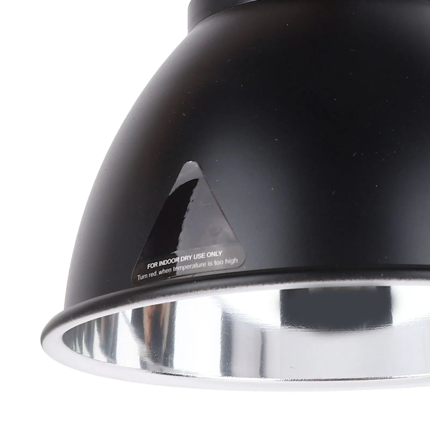 5.5in Reptile Lamp Fixture Uniform Heating Professional Shallow Dome Lamp Cap for Amphibians