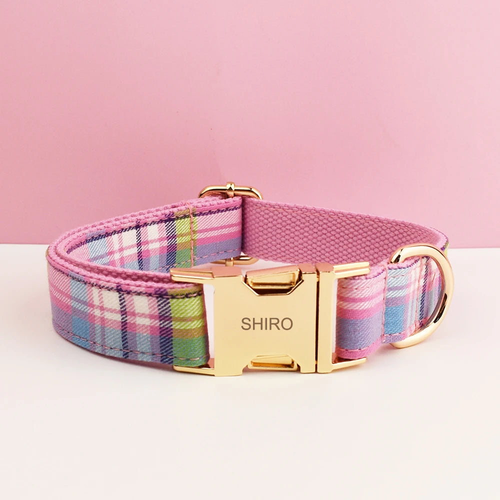 Luxury Dog Leash and Collar ,retractable walking collar for small and big pet .