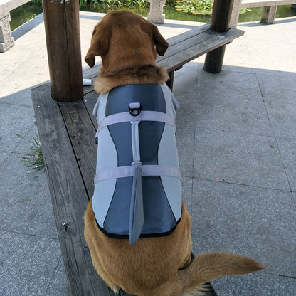 Pet Dog Life Vest Summer Shark Mermaid Pet Life Jacket Dog Clothes Harness Dogs Swimwear Pets Swimming Suit Funny Cute Dog Costu