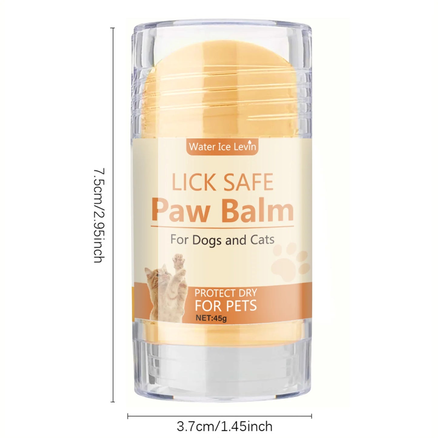 45g Pet Claw Care Cream, Coconut Oil and Niacinamide Pet Claw Cream - Deep Moisturizing, Non-Greasy, Quickly Relieves Dry Claw
