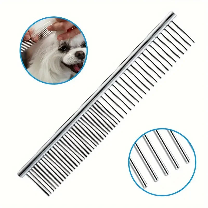 Pet Grooming Scissors Kit - Safe Stainless Steel Tools for Dogs and Cats - Perfect for Trimming, Shaping, and Styling Your Pet