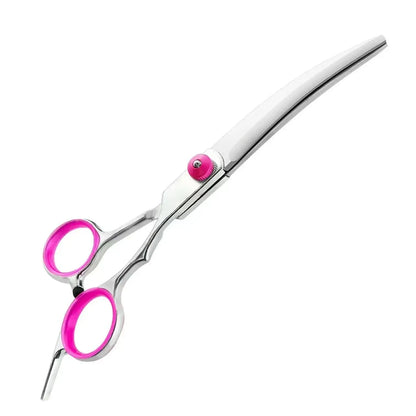 Pet Grooming Scissors Kit - Safe Stainless Steel Tools for Dogs and Cats - Perfect for Trimming, Shaping, and Styling Your Pet