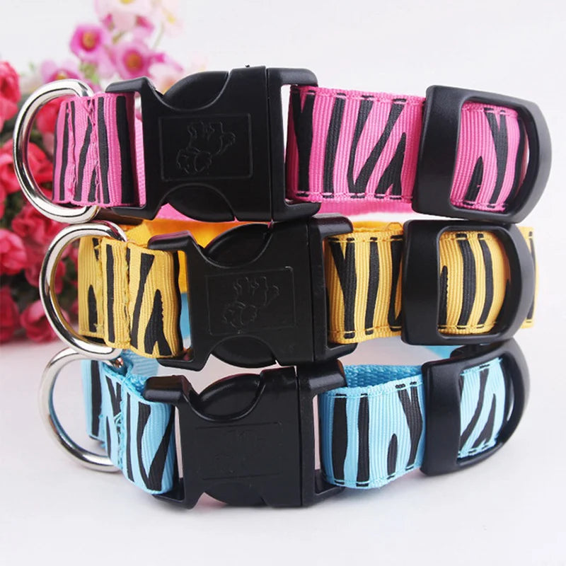 Dog Collar Light Personalized Collars Cat Necklace Luminous Pets Accessories Halsband Hond Products All For Dogs