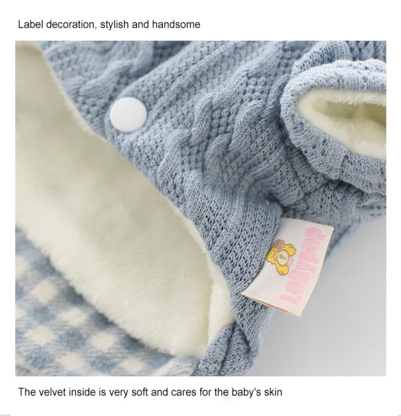 Dog Winter Clothes Button Sweater Soft Warm Puppy Pet Dog Cat Teddy Chihuahua Pug  Autumn Winter Clothing Wool Shirt Sweater