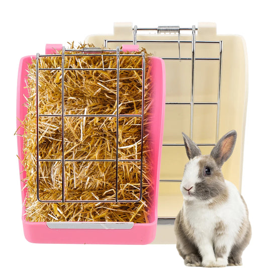 Rabbit Food Basket Spring Grass Frame Rabbit Grass Frame Grass Rack Hay Feeder Rabbit Grass Feeder Grass Hay Bowl Rack