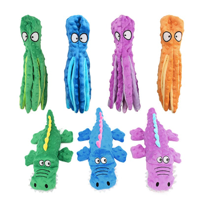 Turtle Squeak Dog Toy Sea Turtle Puppy Plush Pet Toy Play Interactive Supplies