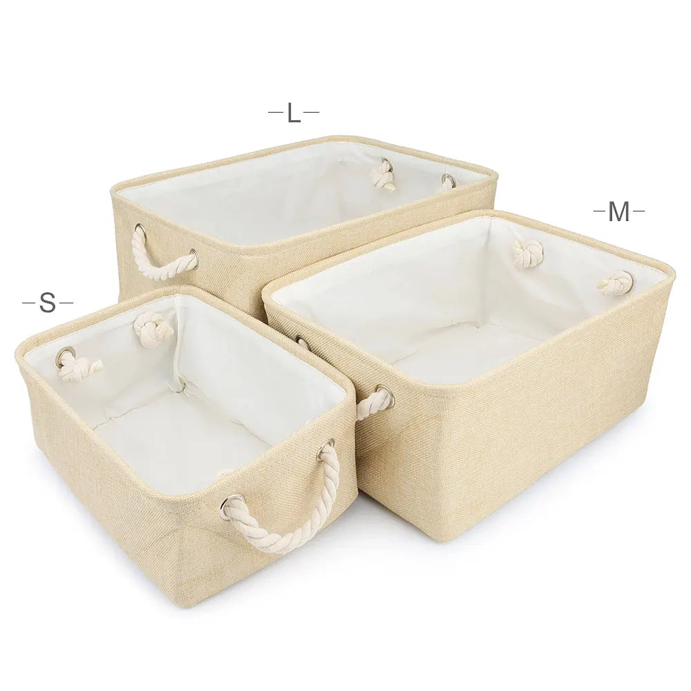 S/M/L Custom Name Pet Toy Basket Cat Dog Foldable Box Print Storage Baskets For Clothes Pets Accessories