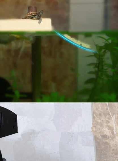 Tortoise terrace Brazilian water turtle Floating island turtle tank Aquarium floating terrace Tortoise floating platform