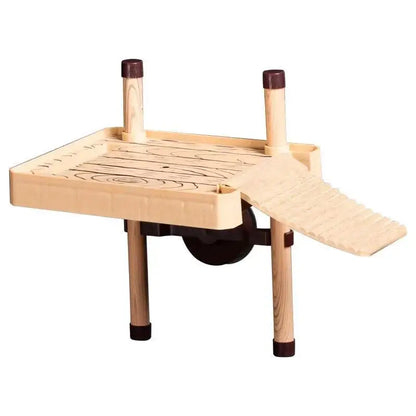 Tortoise terrace Brazilian water turtle Floating island turtle tank Aquarium floating terrace Tortoise floating platform