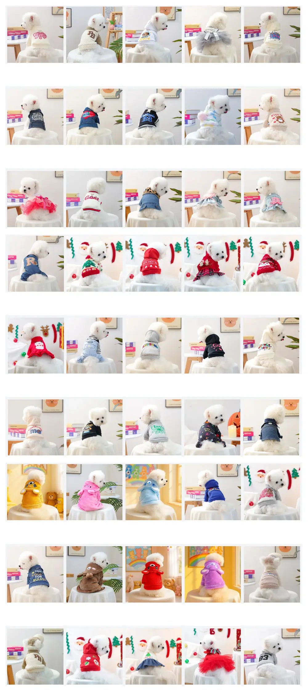 New Arrival Pet Clothing Fall Winter Dog Clothes Small Breed Puppies Embroidered Daisy Print Hoodie Wholesale
