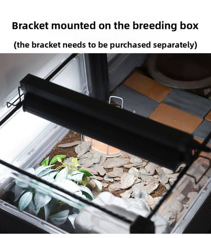 T8 UVB Lamp Set with Reflector,Basking Light for Tortoises&Bearded Dragons,T8 Light Stand 10.0 UVB Tube,Reptile Sun Lamp Kit