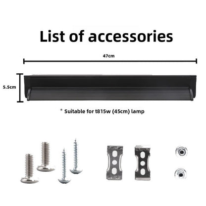 T8 UVB Lamp Set with Reflector,Basking Light for Tortoises&Bearded Dragons,T8 Light Stand 10.0 UVB Tube,Reptile Sun Lamp Kit