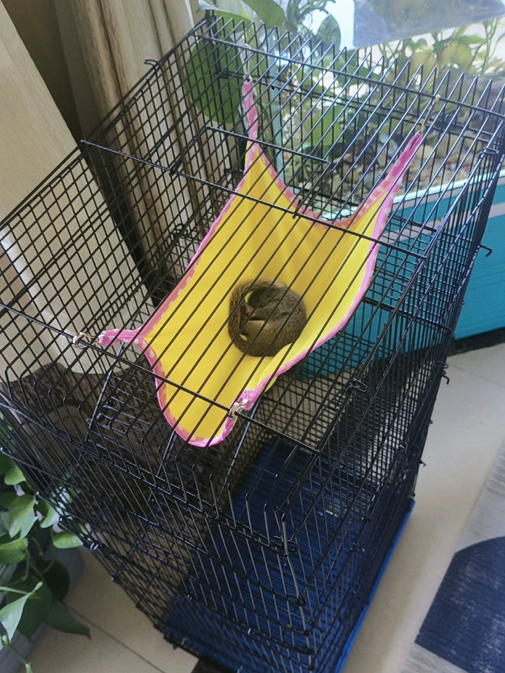 ‌Jumbo Hedgehog Sugar Glider Cage - Reinforced Escape-Proof Habitat, Chew-Resistant Large Base for Rats Hamsters