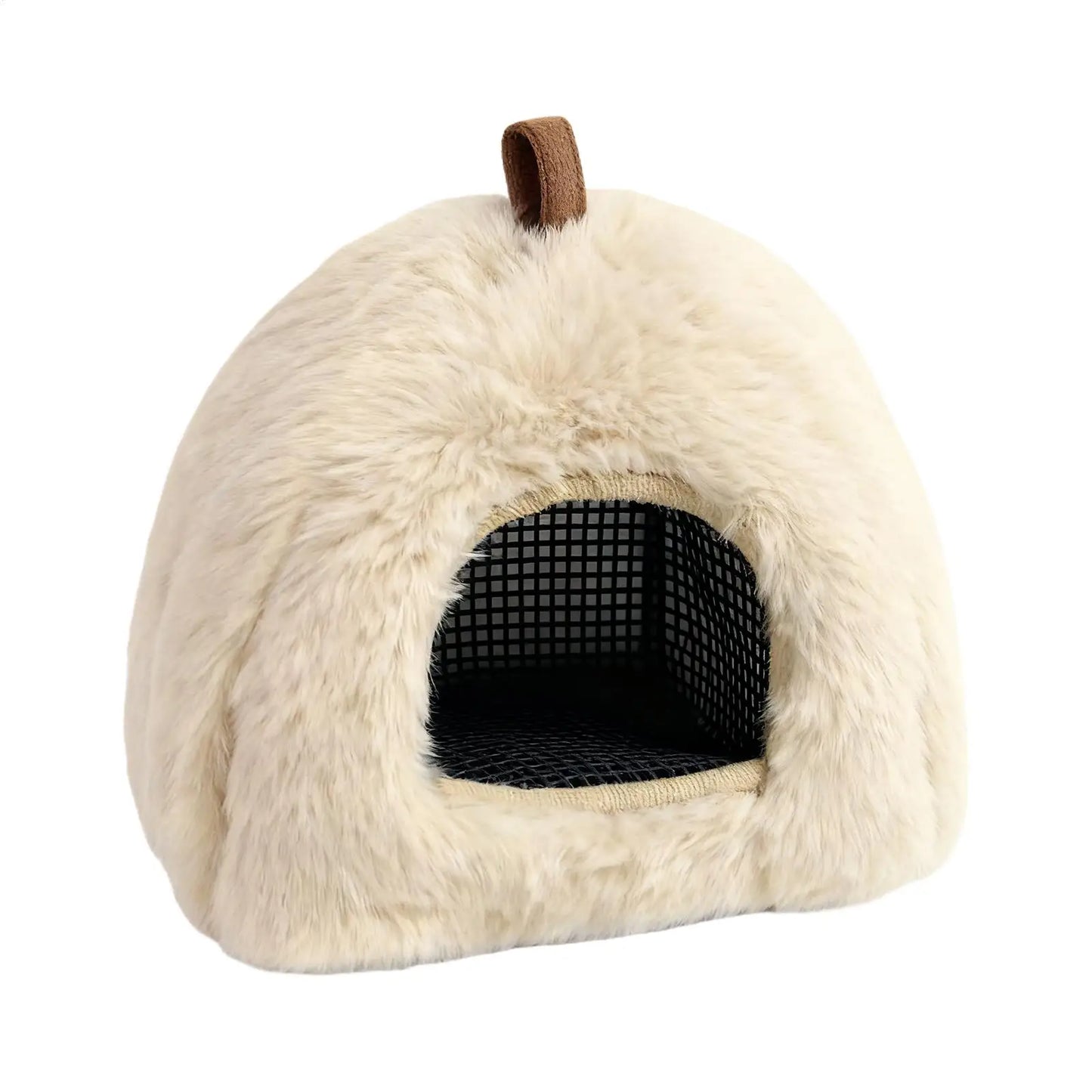 Hamster House Guinea Pig Cage Hamster Cotton House Small Animal Nest Winter Warm Pet Bed For Rodent Guinea Pig Rat Hedgehog
