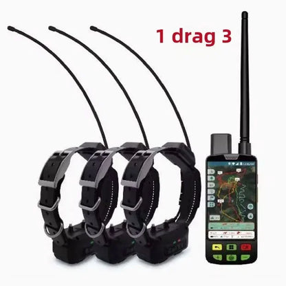 Eseek GPS Hunter Dog Tracker for Hunting Dogs Pet Training Supplies With Handheld And 2 Training Collars