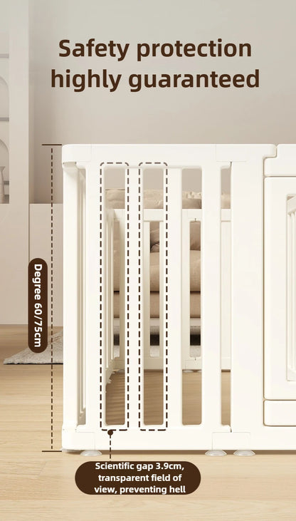 Pet Fence Interior Household Dog Fence Safety Protection Fence Anti Escape Free Splicing Dog Cage Portable Pet Partition Product