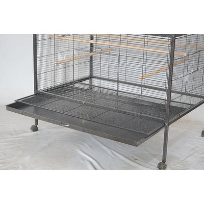 Wrought Iron Cages Breeder Accessories Acrylic Finches Hanging Stand Folding for Birds Decoration Wedding  Large Bird Cage