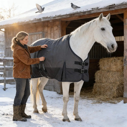4pcs Horse Blanket Leg Straps with Double-ended clip 21.26 Inches Leg Straps for Horse Blanket Horse care accessories
