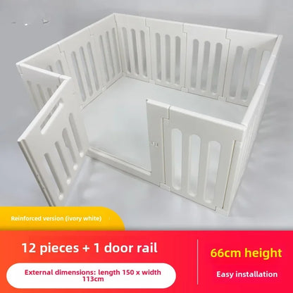 Open Top Small Dog Indoor Cage 66CM Away From Door Plastic Fence Eco-friendly Dog Cage Pet Animal Products Supplies Accessories