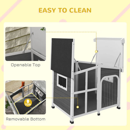 High Quality Dog House Outdoor 2 Story Dog House Waterproof Dog House For Sale