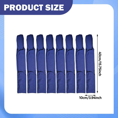 8Pcs Horse Mane Bags Prevents Tangles Rubbing Out and Breakage Wraps for Farm Outdoor Grooming Supplies Horse Care Stable