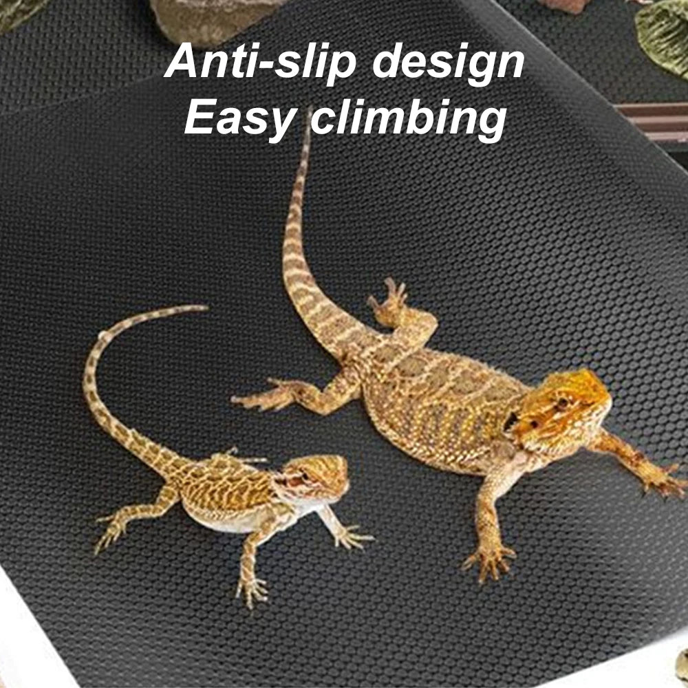Reptile Terrarium Liner Tank Bedding for Bearded Dragon Leopard Gecko Snake Turtle Easy Cut Amphibian Cage Mat Pad Carpet Base