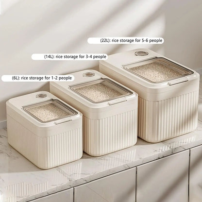 Dog Food Storage Sealed Container for Dog Food Airtight Treat Dispenser Weatherproof for Home Farm Garage Barn Pantry Soybean