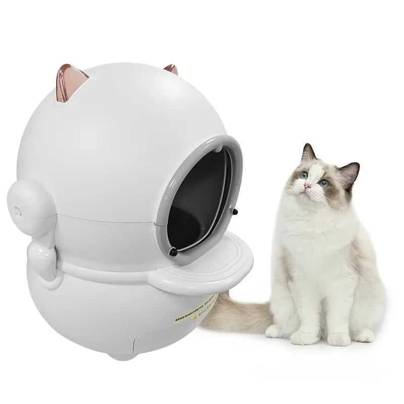 Automatic Cat Box Large Capacity Cat Toilet Drawer Type Easy To Clean