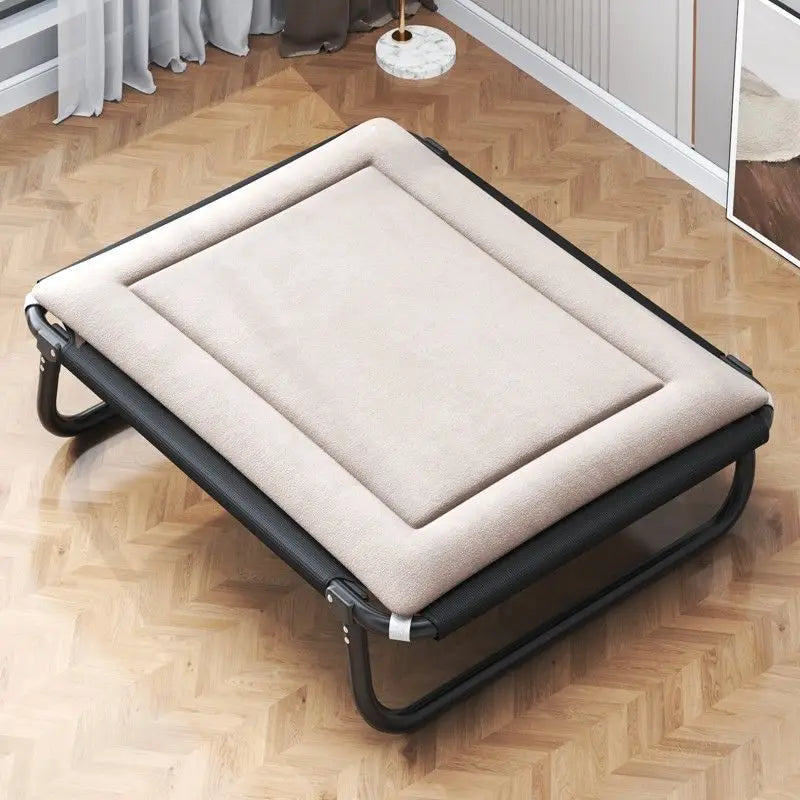 Foldable Dog Bed All Season Large And Small Dogs Detachable Waable Military Sle Dog House Pet Supplies for Summer Use