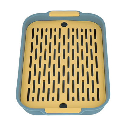 Rabbit Litter Box Pets Restroom Pet Toilet Tray Bunnies Corner Toilet Box Ferret Hamster Dragon Cat Guinea Pig Dutch Pigs