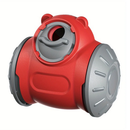 Dog Pet Food Dispenser For Dog Cats Interactive Game IQ Training Feeder Pet Supplies Red-AT64