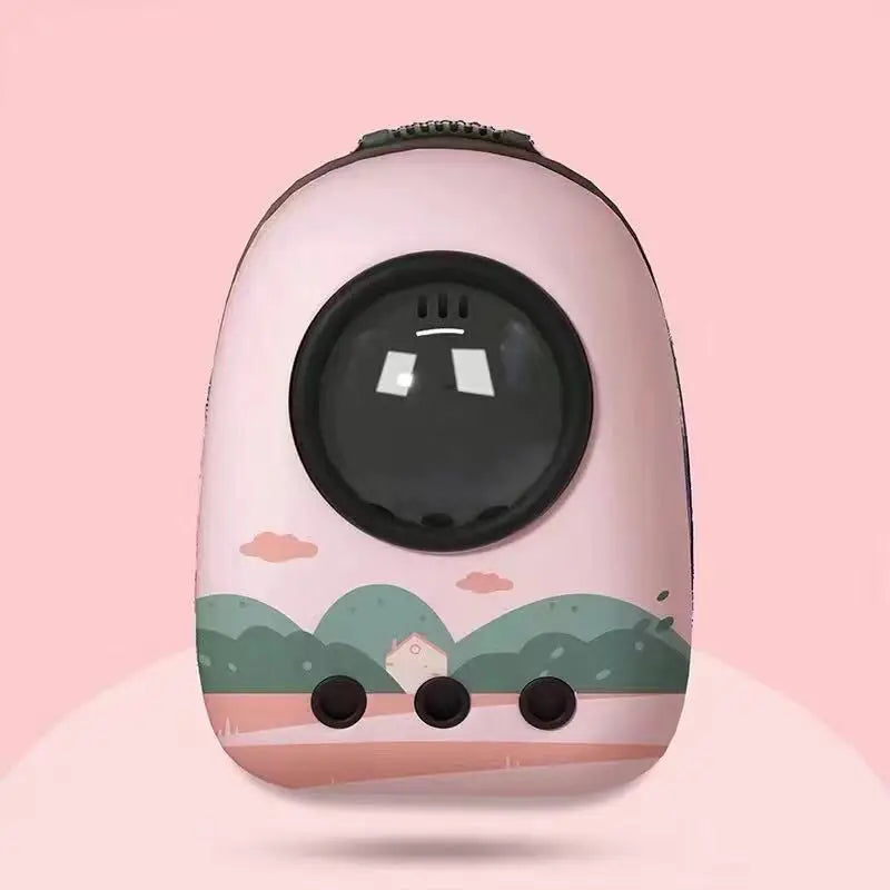 Shoulder Capsule Pet Bag, Go Out Portable Backpack, Cat Bag, Cat Supplies, Travel Bag, Carrier Space, Wholesale, New