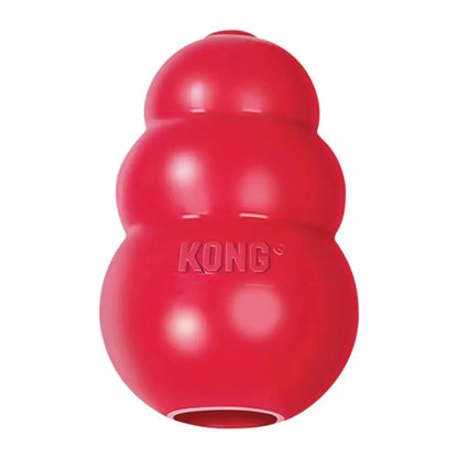 2024 Classic Kong Dog Toys Stuffable Treat-Filling Capabilities Chew Toy Rubber Durable Kong Puppy Toys