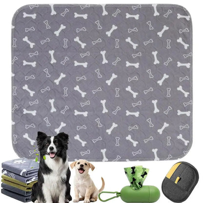 Pet Pee Pad Waterproof Washable Puppy Pee Pad Durable Absorbent Pet Bed Mat Reusable Anti-Slip Dog Urine Pad Cat Care Dog Mat