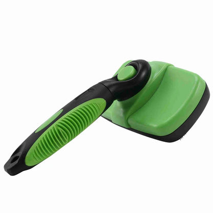 N84R-Pet Grooming Brush Comb Dog Self Cleaning Brush For Small Large Dog Cat Short Long Hair Shedding