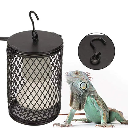 E27 Pet Heating Lamp for Turtle Snake lizard Infrared Ceramic Heat Light Reptile Lamp Anti-Scald Cage Protects Chicks UK Plug