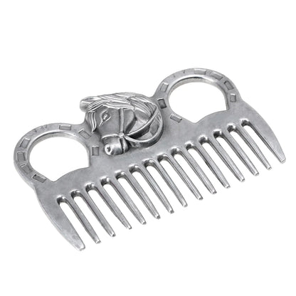 10-IN-1 Horse Grooming Tool Set Cleaning Kit Mane Tail Comb Massage Curry Brush Sweat Scraper Hoof Pick Curry Comb Scrubber