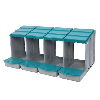Chicken Nesting Box PP Comfortable Spacious Easy To Clean Chicken Egg Laying Box for Hens Ducks Poultry Supplies