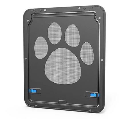 Pet Kitty Dog Door Flap Gate Opener Controlled Entry Electronic Screen Window Protector Wall Mosquito Net(Small:24cmx29cm)
