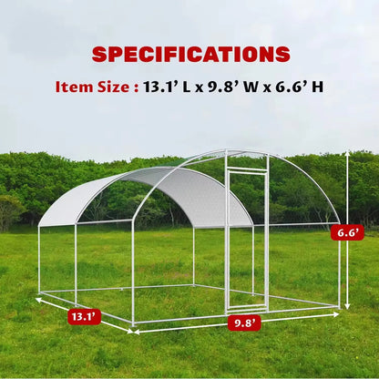 Outdoor Large-scale Chicken Duck Breeding Shed Nests Weatherproof Farm Poultry Cages Simple Breathable Pet Supplies Accessories