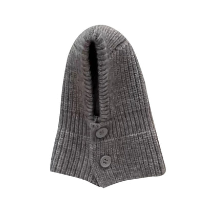 Pet Warmth Cover Head Knitted Hat Dog Small Dog Decoration Teddy Dog Accessories Small Dogs Winter Pet Warm Pullover Hat
