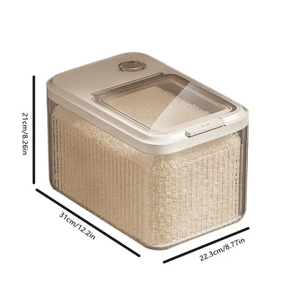 Dog Food Storage Sealed Container for Dog Food Airtight Treat Dispenser Weatherproof for Home Farm Garage Barn Pantry Soybean