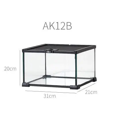 Arboreal Reptile Breeding Box Set for Lizard Snake Horned Frog Spider Scorpion,Climbing Pet Tank and Housing Kit