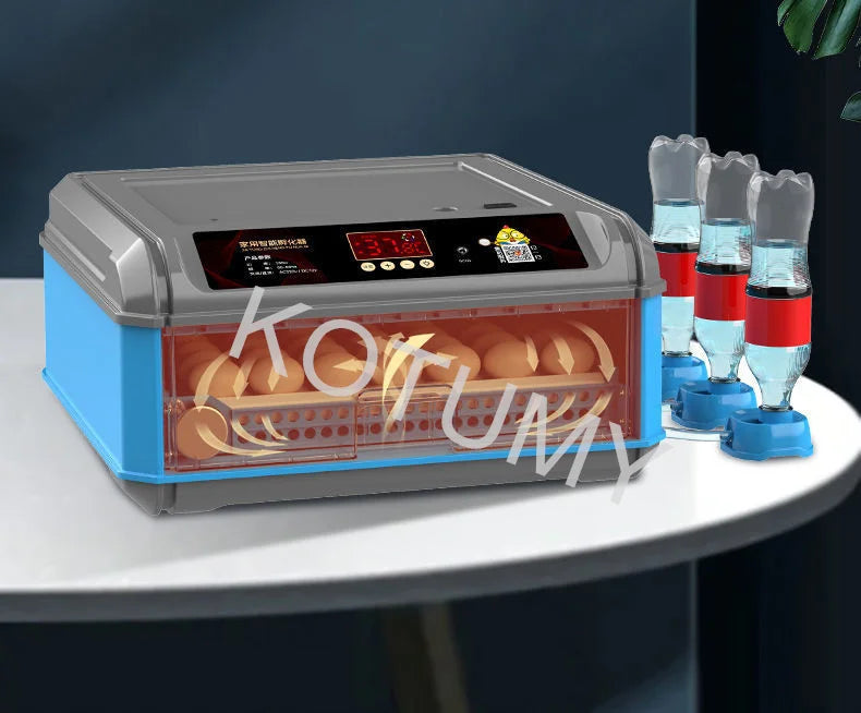 Incubator, Chicken Automatic Intelligent Small Incubator, Chicken Duck Goose Household Incubator, Mini Water Bed Incubator