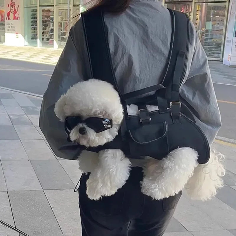 Medium And Large Dog Backpack Pet Outing Portable Carrier Shiba Inu Corgi Backpack Artifact for Dogs