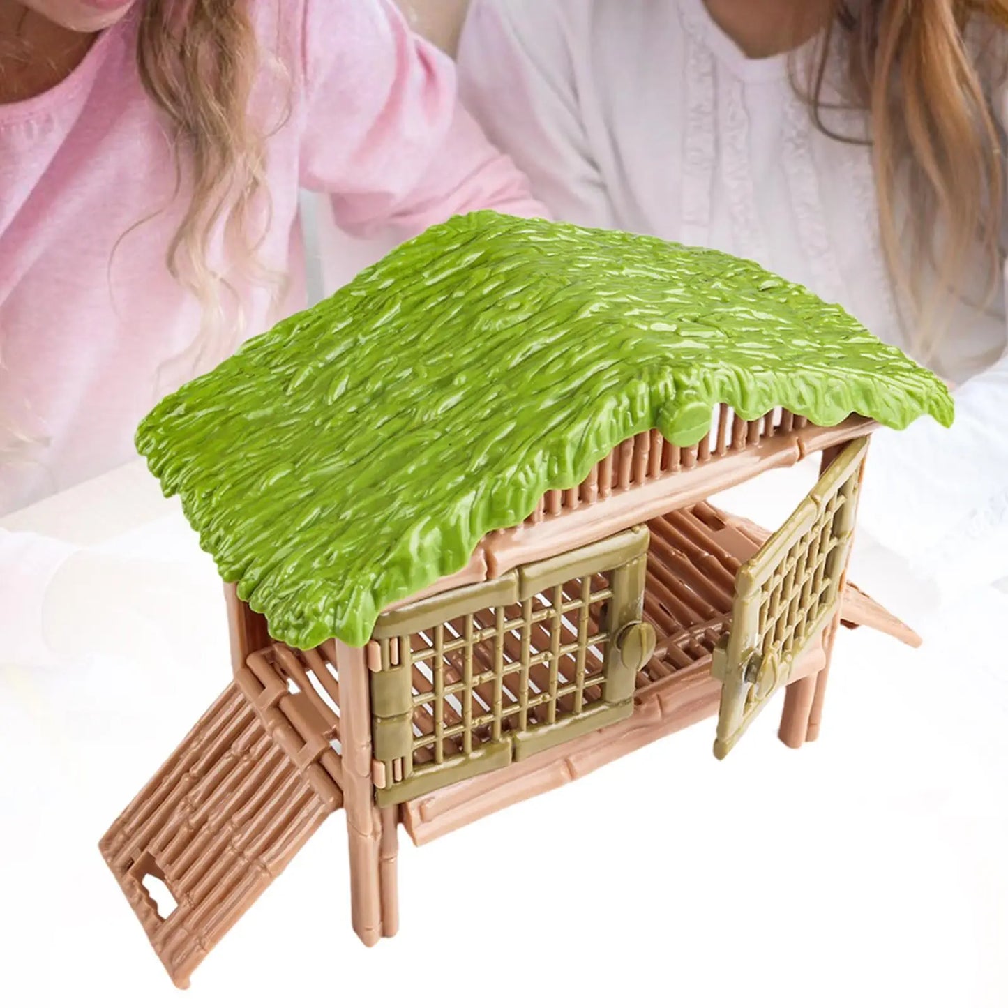 Chicken Cage,Building Toy,Farm Landscape Model,Yard Building Model,Miniatures Chicken House Farmhouse Toy for Boys