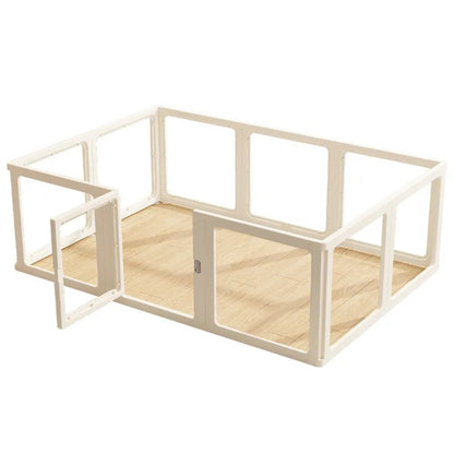 DIY Free Combination Pet Fence Fully Transparent Acrylic Small Dog Indoor Home Dog House Balcony Safety Fence Pet Furniture